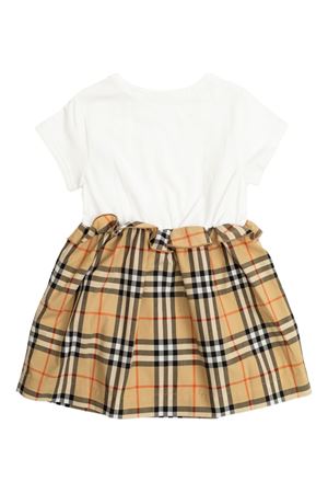 abito in cotone bianco BURBERRY KIDS | 8121221A1464